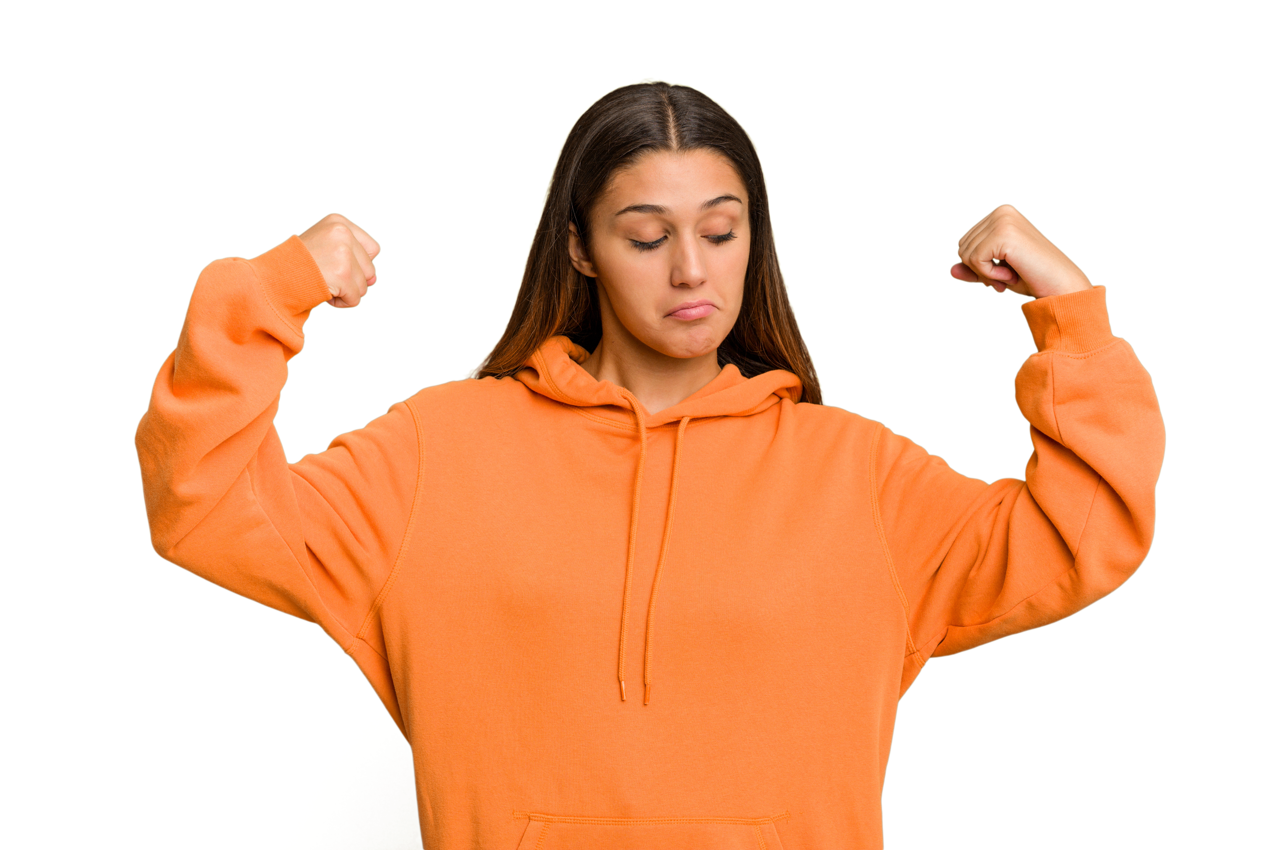 Reaction - Girl Showing Bicep