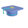 Scholar Character Illustration Representing Investor Education